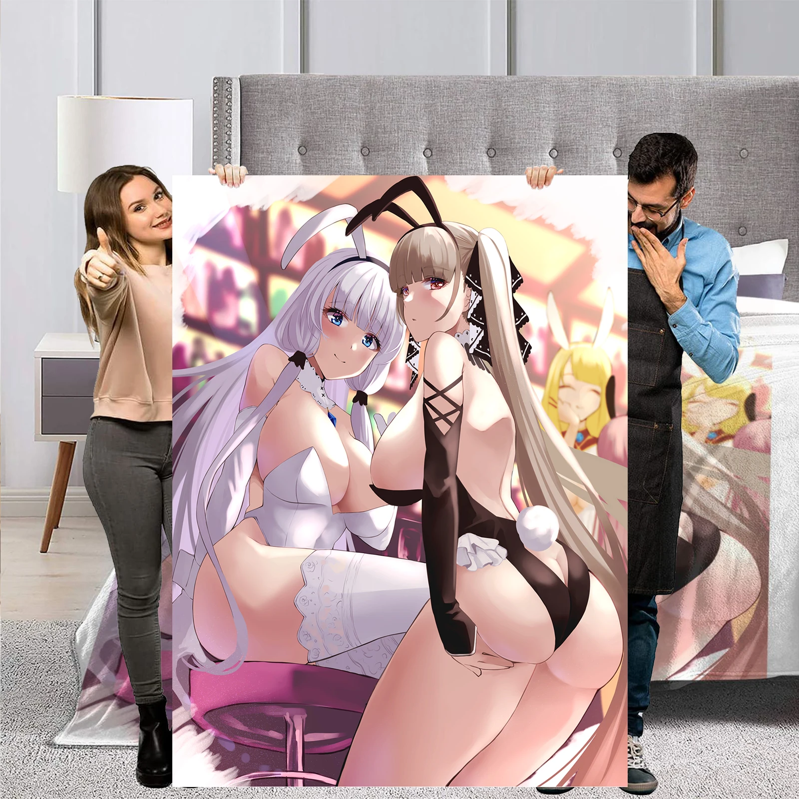 

Azur Lane Blanket H Anime Poster Blanket Sexy Nudity Women Poster Fleece Blanket Hentai Image Sexy Adult Hentai Manga Blanket