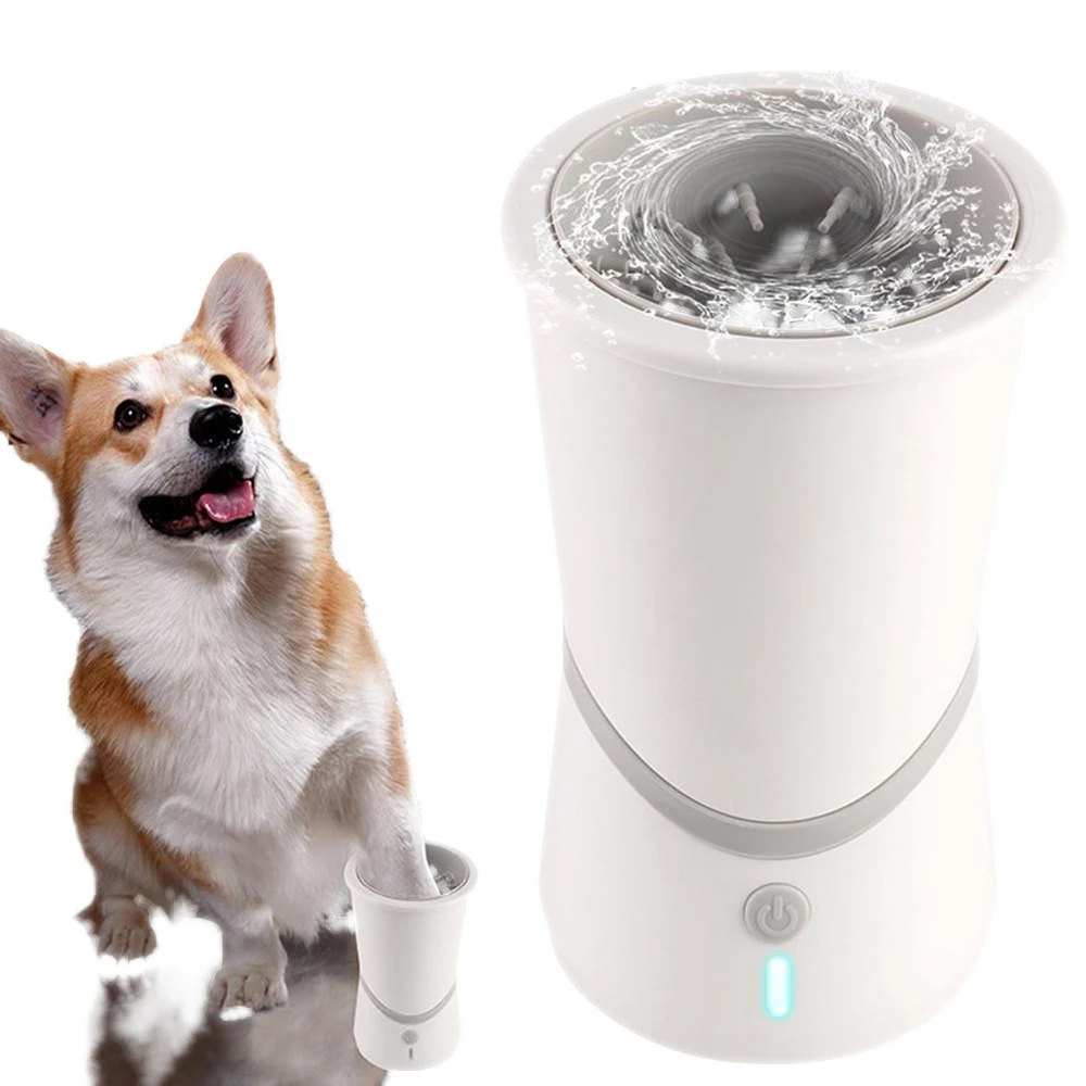 

Electric Usb Dog Paw Cleaner Cup Automatic Pet Foot Claw Washer Massager Cat Washing Brush Cups For Cleaning Dogs Cats Paws
