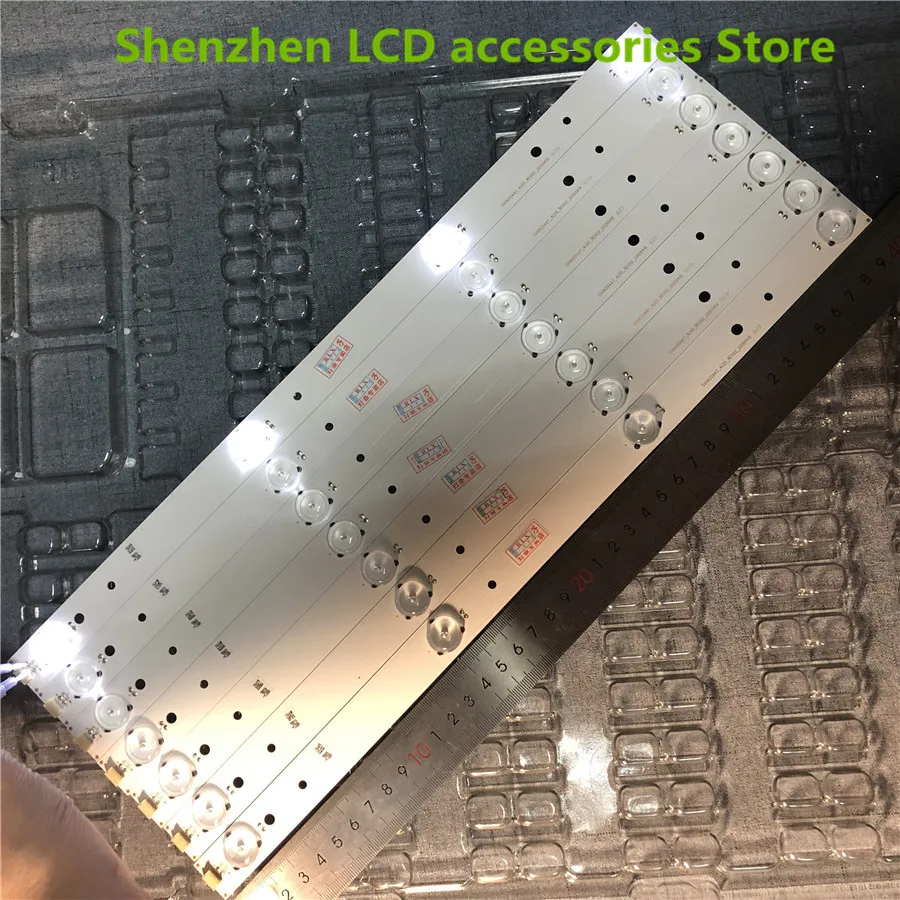 

7Pieces/lot FOR Hisense LED43EC291N LCD TV backlight bar SVH420A86-4LED-REV07 3V 40.2CM 100% NEW