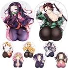 Силиконовый коврик для мыши для косплея, подстилка для 3D мыши, рассекающий демонов, киметасу, камадо, танджиру, камадо, незуко