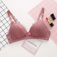 women multi color sexy underwear seamless bras thin push up lingerie wireless brassiere abc cup big top bralette girl fashion