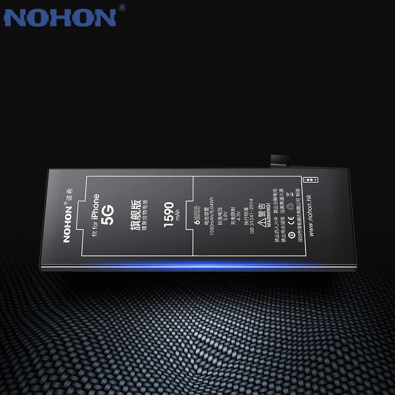 NOHON аккумулятор для Apple iPhone 5, 5S, 6, 6 S, 7, высокая емкость, Сменный аккумулятор для iPhone5, iPhone6, iPhone7, мобильный телефон, бесплатные инструменты