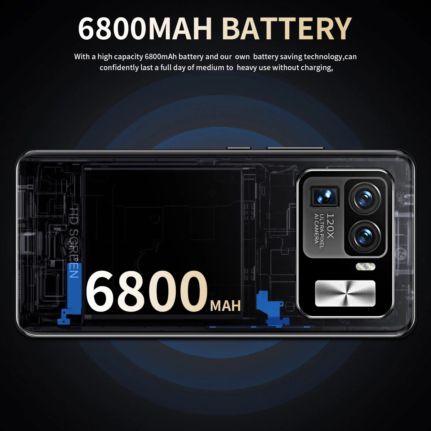 Мобильный телефон Mi11 Ultra глобальная Версия 16 ГБ 512 6800 мАч смартфон Xio 6 7 дюймов Android