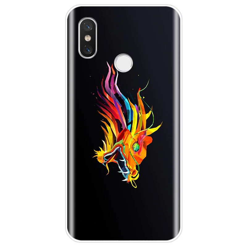 Чехол с китайским драконом мягкий силиконовый чехол из ТПУ для телефона xiaomi 4 5 5S