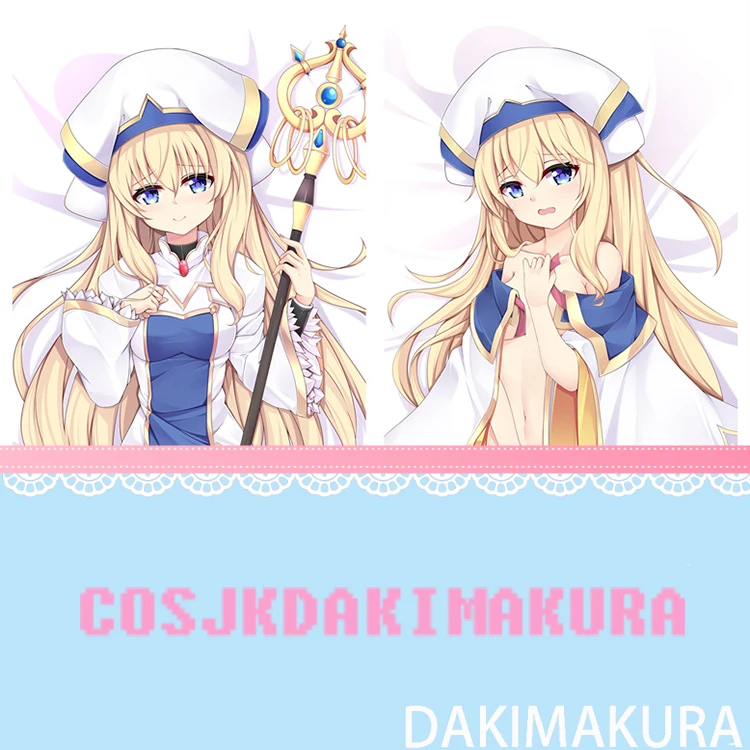 Goblin Slayer Priestess Аниме игра дакимакура сексуальные девушки обнимающая Подушка Чехол