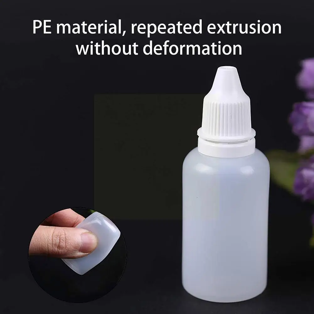 

30ml Empty Plastic Squeezable Dropper Bottles Eye Liquid Eye Refillable Dropper Drops Bottle Bottle H7g7