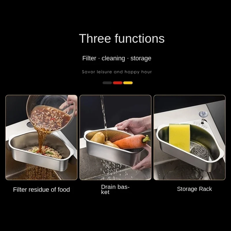 Треугольное ситечко для слива раковины|Дуршлаги и сита| |