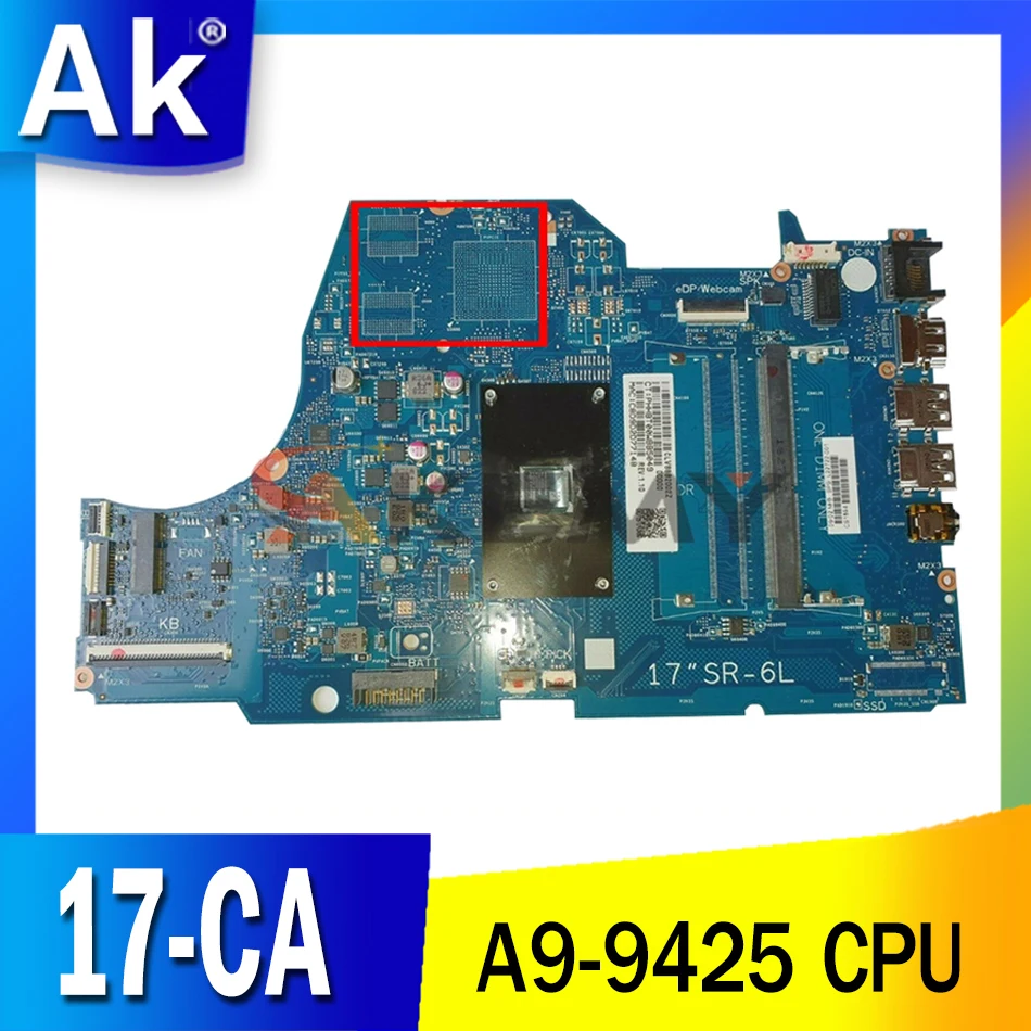 Аксессуары для ноутбука HP Pavilion 17-CA 6050A2985501-MB-A02 6050A2985501 материнская плата A9-9425