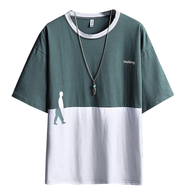 MXMA мужские летние футболки с короткими рукавами футболка вырезом лодочкой Цвет