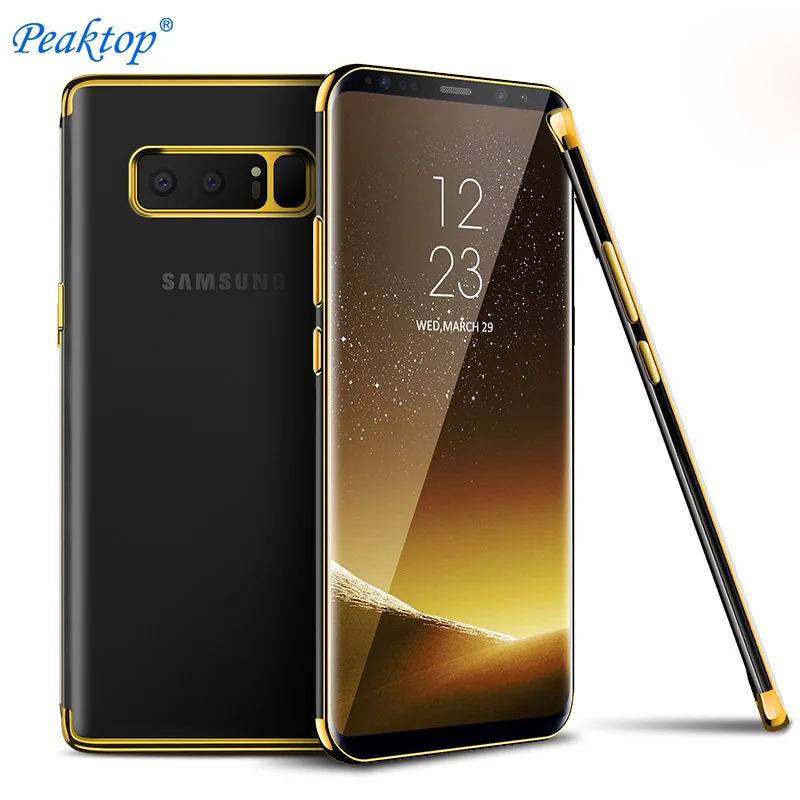 Роскошный мягкий силиконовый тонкий чехол из ТПУ для Samsung galaxy S10 e S8 S9 Plus A3 A5 A7 2017 A6 A8