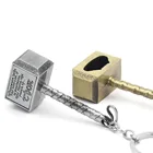 Брелок из серии Мстители Марвел, Тор молот, брелок для ключей из сплава, для автомобиля