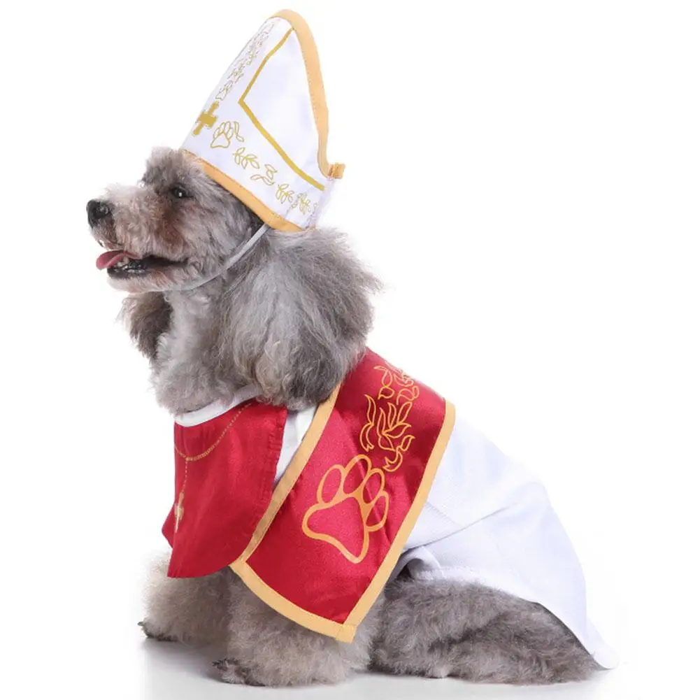 Хоббилан милый мультфильм косплей Крестный отец пальто для домашних животных