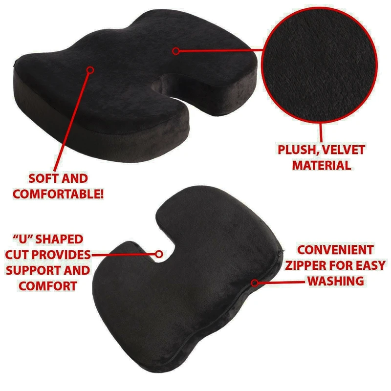 Ортопедическая подушка сиденье пены памяти стул офисная Подушка Coccyx|Подушка| |