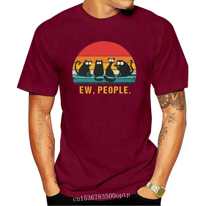 

Футболка с надписью «Ew People me_cat»