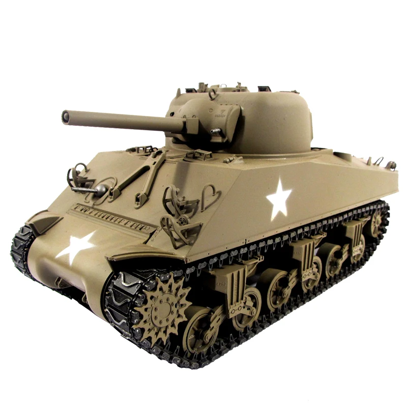 Металл Мату 1/16 M4A3 Шермана Р/У танки инфракрасный Recoil Армейский зеленый 1230