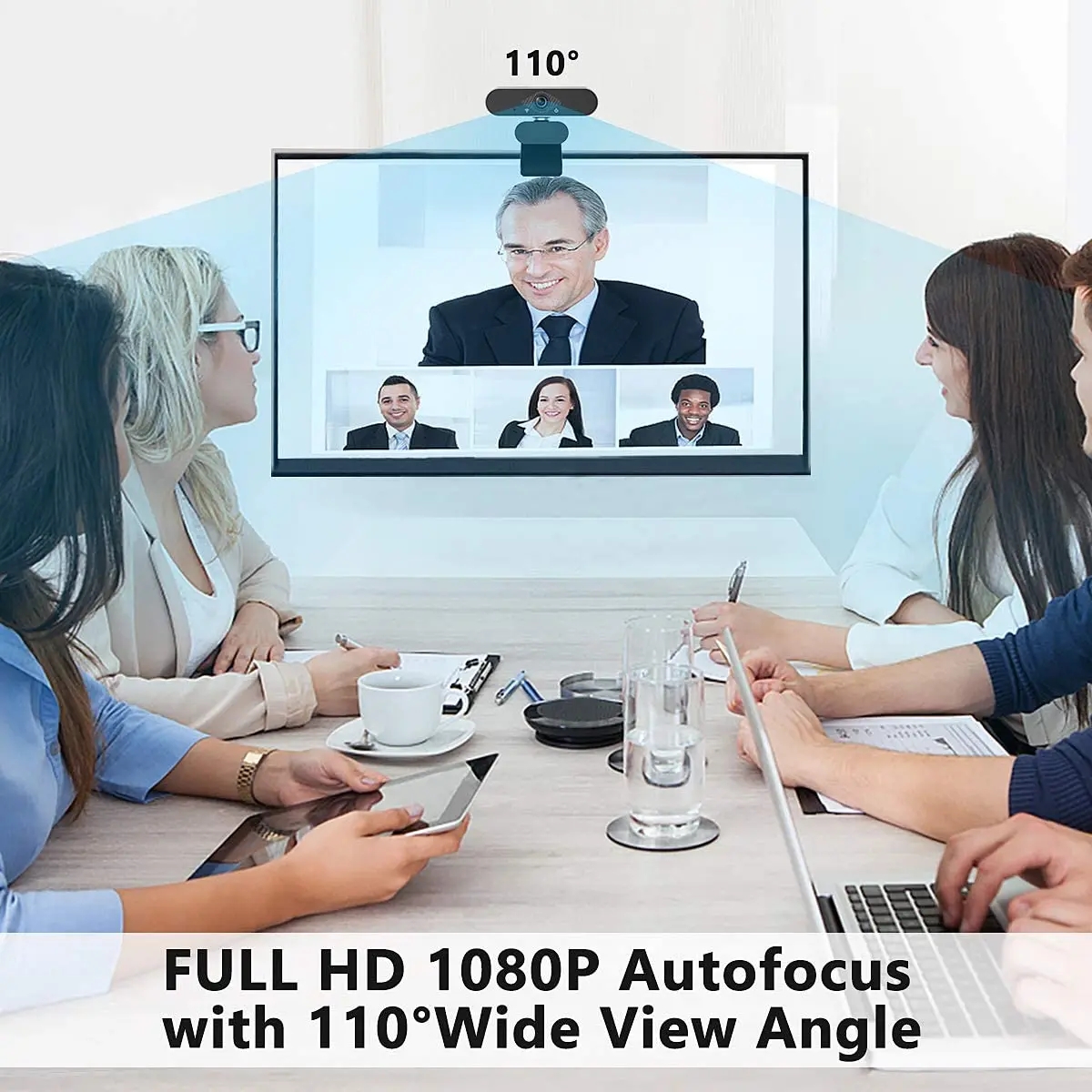 

High quality FHD 1080P USB 2.0 PC Camera with Microphone Webcam