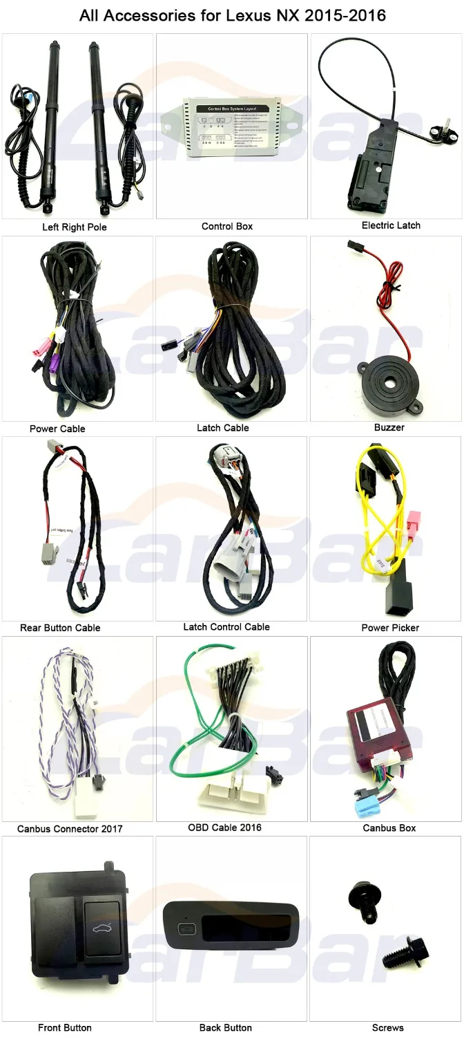 Умный автоматический Электрический подъемник задних ворот для Lexus NX 2015 2016 пульт