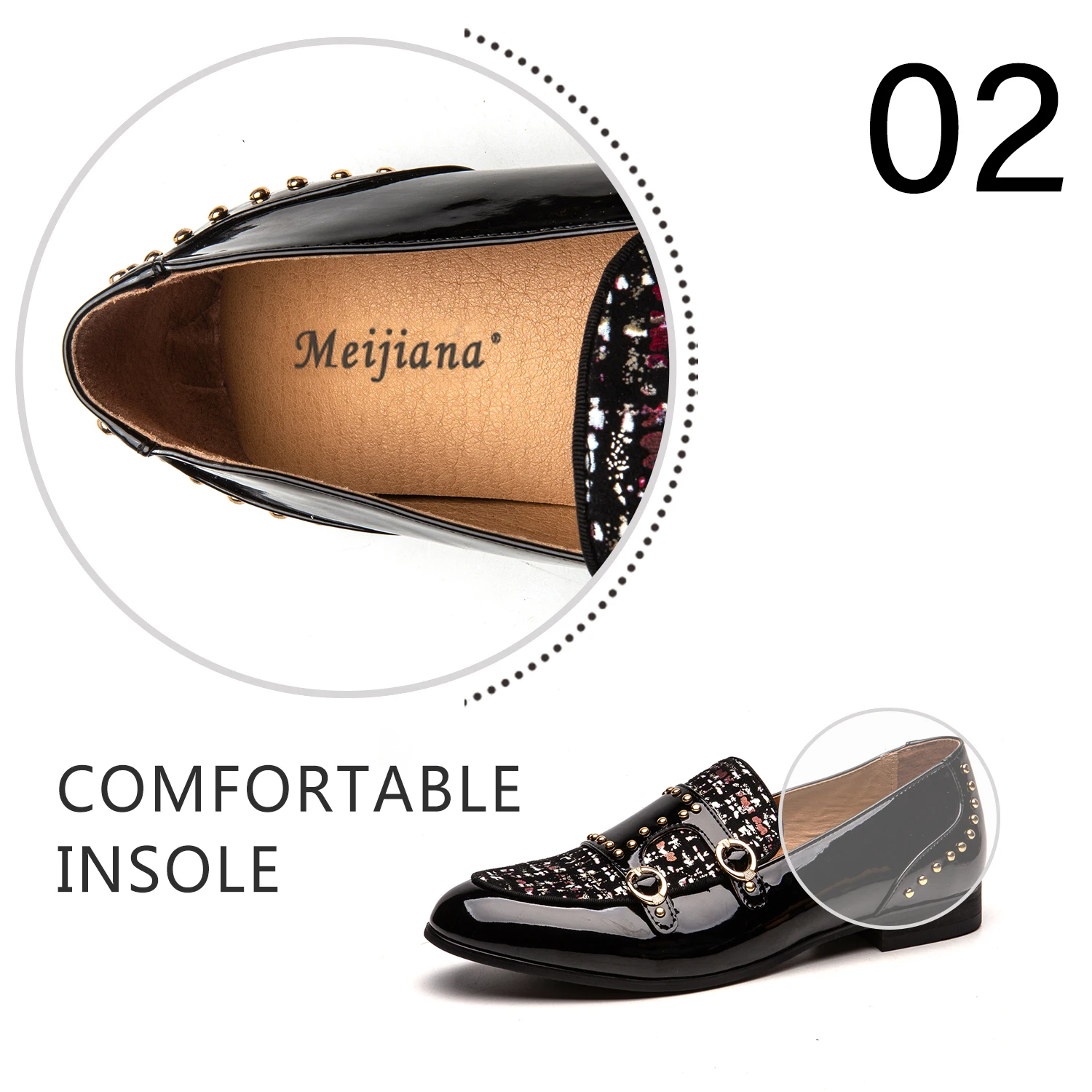 MEIJIANA Paint Belt Buckle Dinner shoes Plaid Pattern 2019 New Men's Loafers Brand Casual Shoes Wedding | Обувь