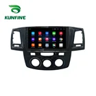 Автомобильная стереосистема для Toyota Fortuner 2005 2006 2007 MT AT Восьмиядерный Android 10,0 автомобильный DVD GPS-навигатор плеер без приёма радио головное устройство