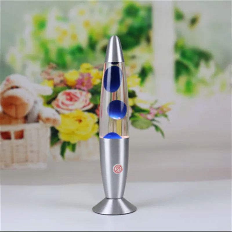 

Creative Volcanic Lava Lamp Living Room Bedroom Lamp Aluminum Alloy Plug-in Decorative Jellyfish Lamp Gift for Children
