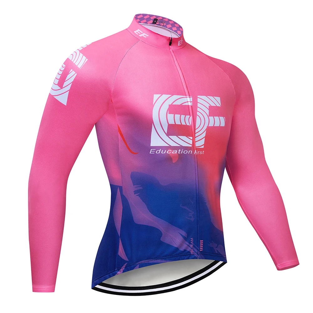 Maillot Ciclismo велосипедная футболка с длинным рукавом MTB осенние дышащие топы для