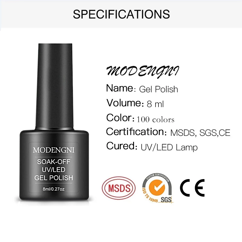 

Wholesale Free Shipping 8ml No Wipe Base Top Coat Color Gel Nail Polish Matt UV Top Coat UV LED Soak Off Nail Art Gel Varnish