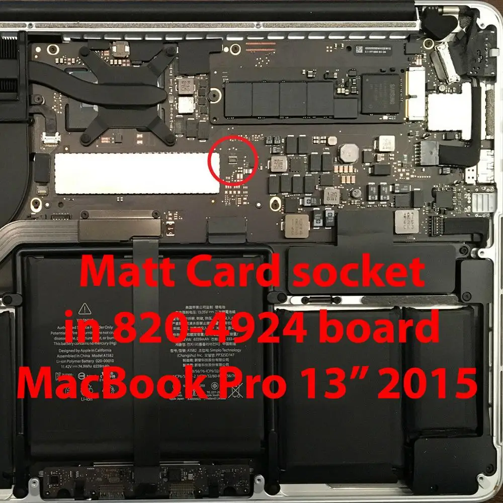 Рисунок 4 - Матовая карта прошивки EFI BIOS