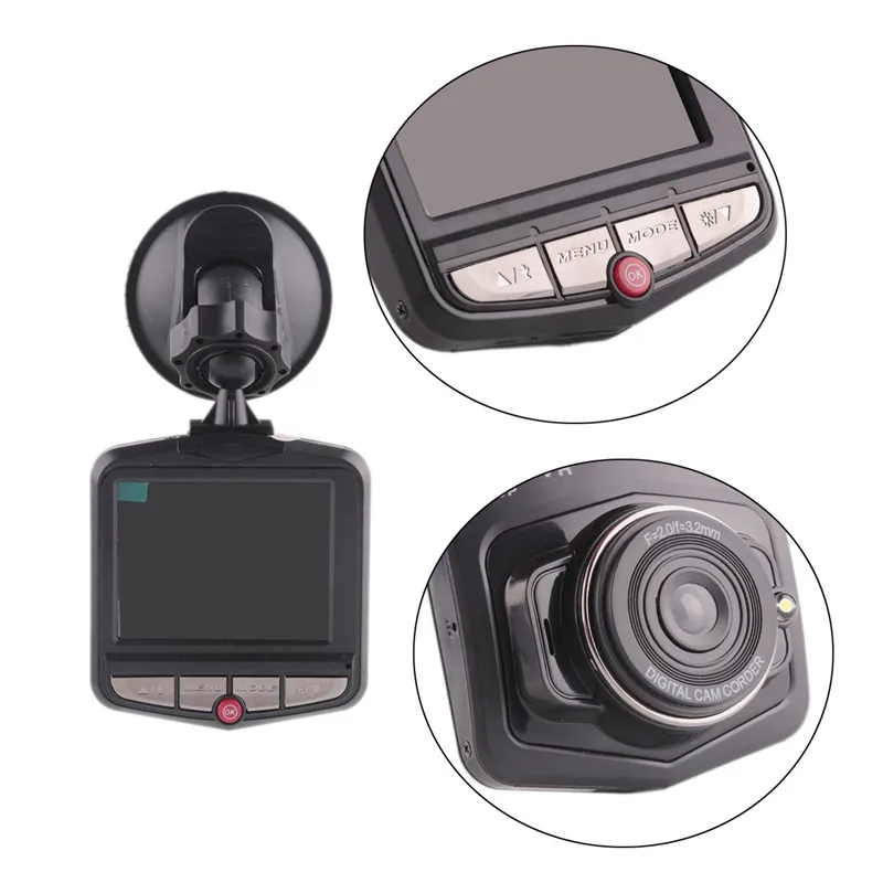 Portable Mini DVRs Car DVR GT300 Camera AVI Dash Record Camcorder Video registrator Parking Recorder Loop Recording DashCam Park |