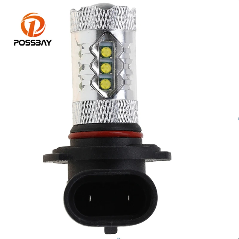 Posbay 80 Вт DRL светильник с поворотным сигналом лампы объектив проектора 9004/9007/H15/PY20d