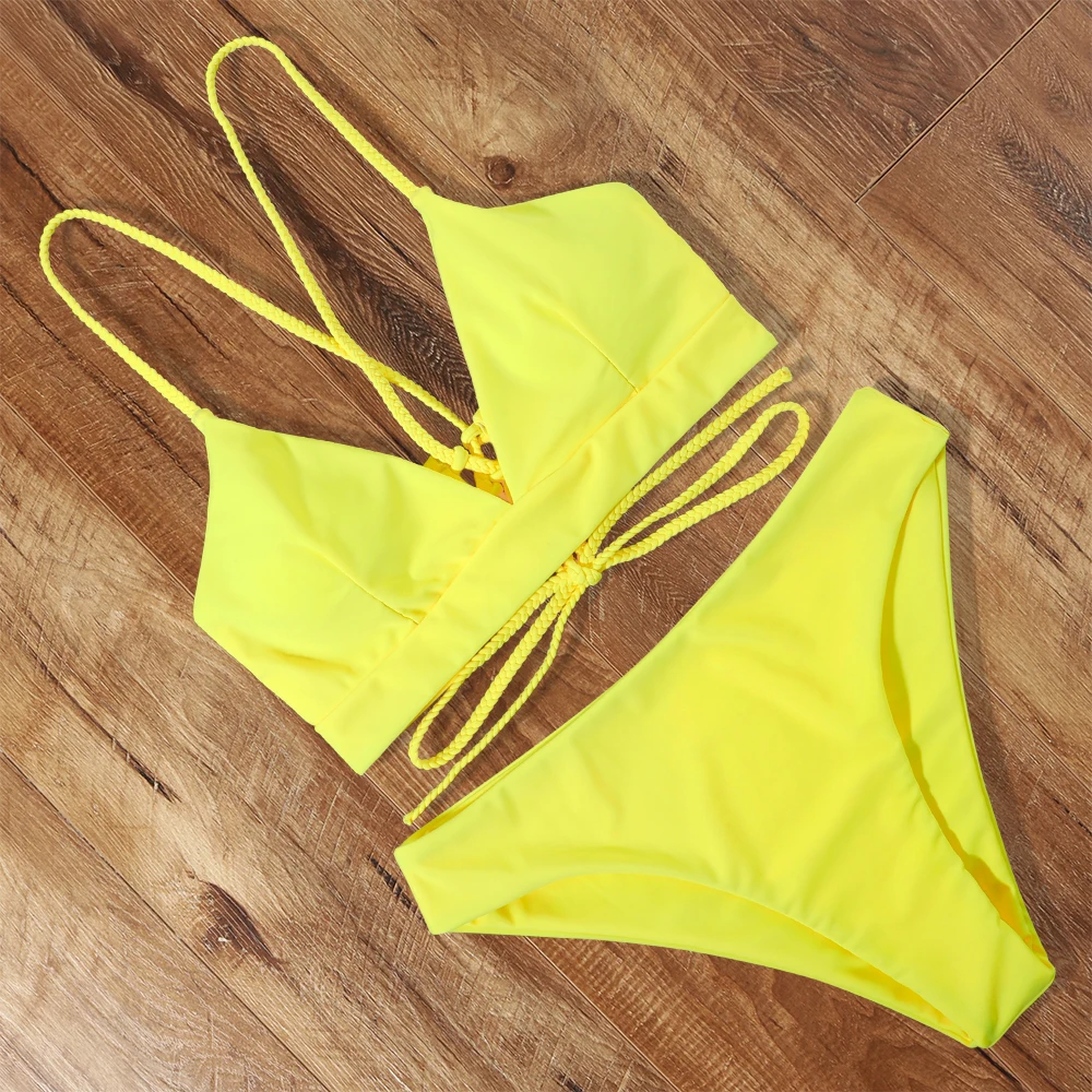 Купальник для женщин комплект бикини пуш ап Раздельный купальник бандаж