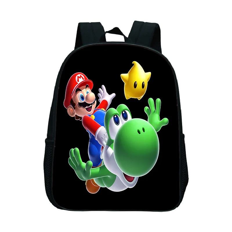 10 Детская школьная сумка Super Mario Bros, рюкзак для малышей, рюкзак для мальчиков и девочек, лучший подарок для детей - Цвет: 10