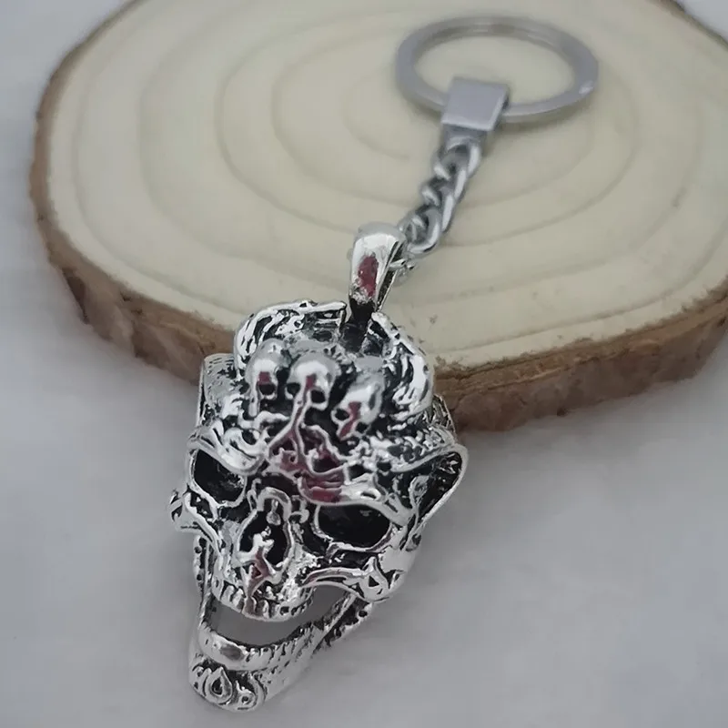 Latest Skull Keychain Fashion Women Men Wallet Classic Key Accessories Pendant Jewelry | Украшения и аксессуары
