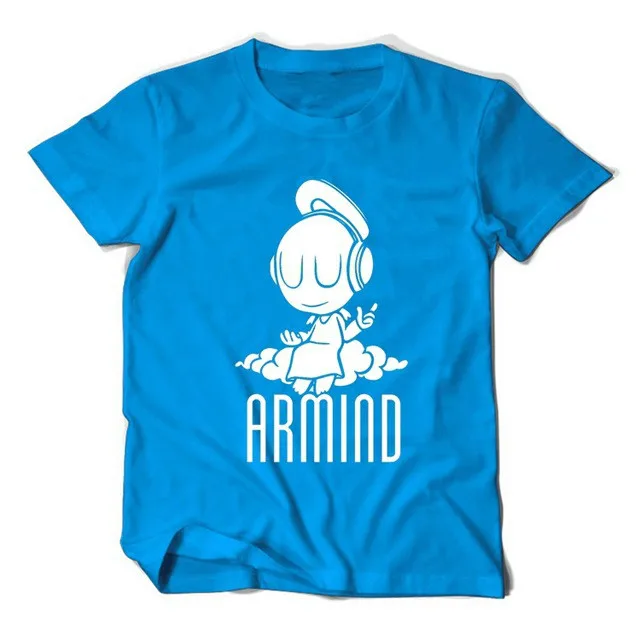 Женские/мужские хлопковые футболки Bellflower летняя футболка с надписью Music Star DJ Armin