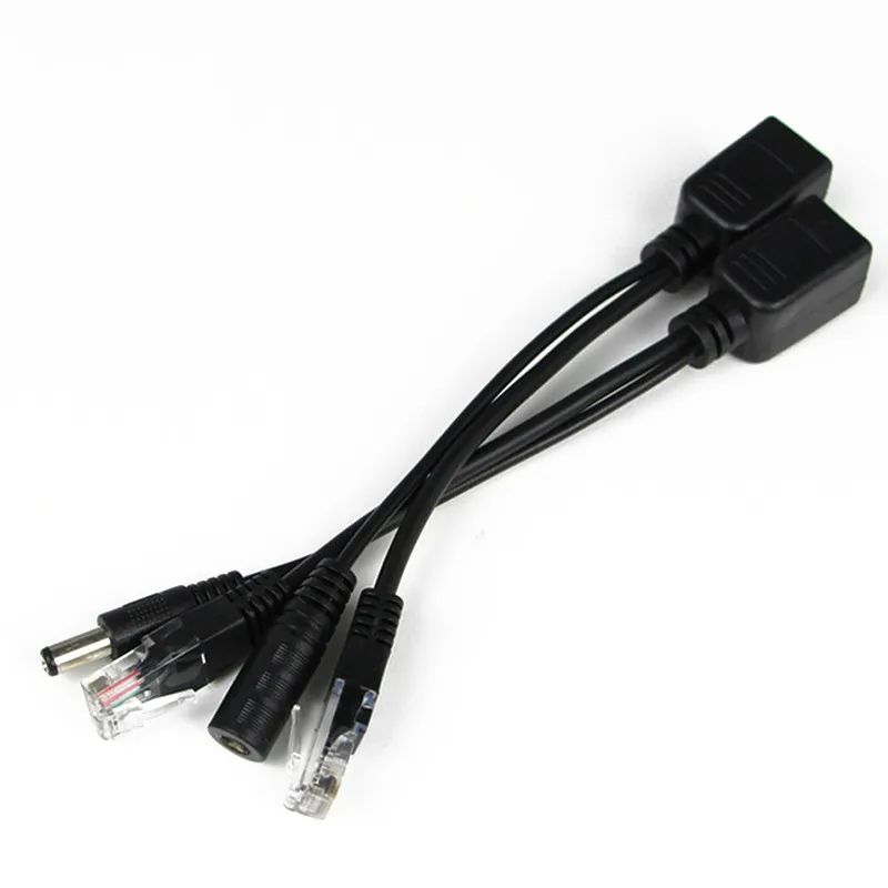 Кабель POE для IP-камеры Пассивный адаптер Power Over Ethernet разветвитель инжектор модуль