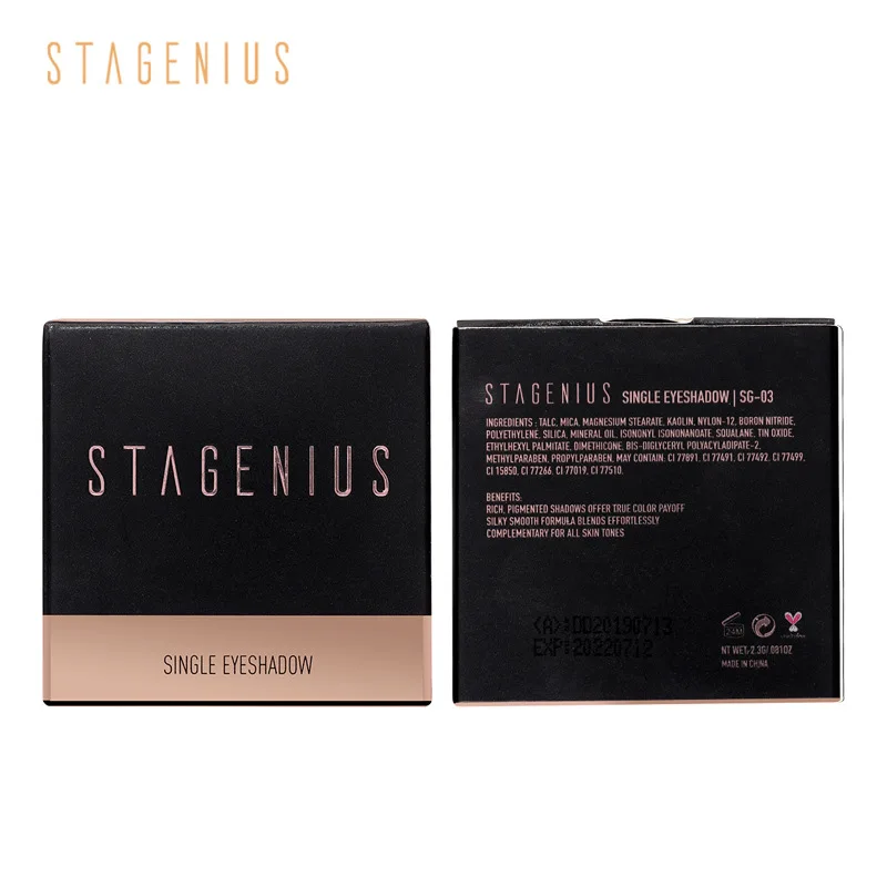 Палетка теней для век с запеченной пудрой 16 цветов матовый Блестящий водостойкий