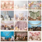 Студийный фон для фотосъемки новорожденных Mehofond, реквизит для детской фотосъемки, декор торта, фотосессия