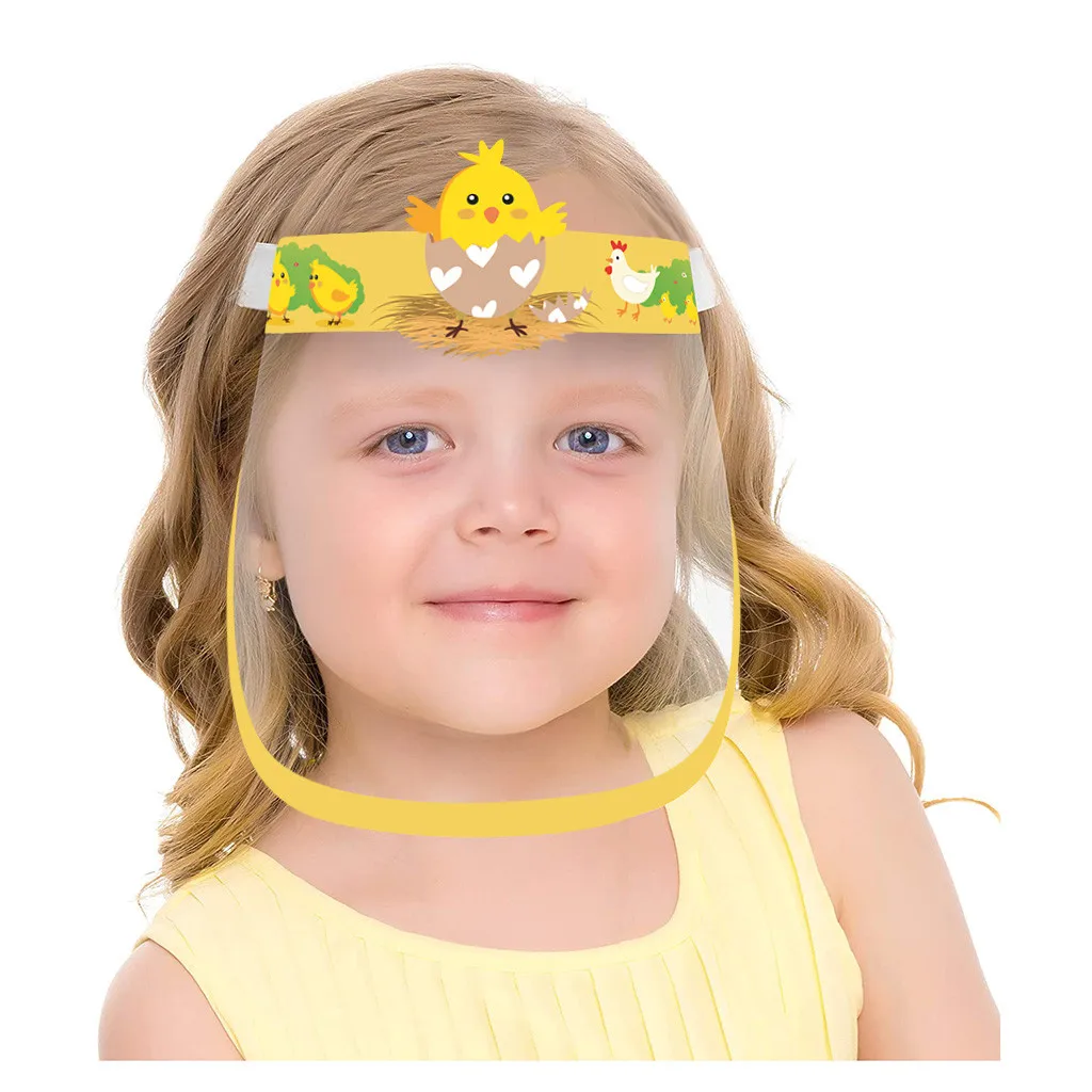 Детская Щит Дети анти капли козырек шапка ушанка уход за кожей лица защитный