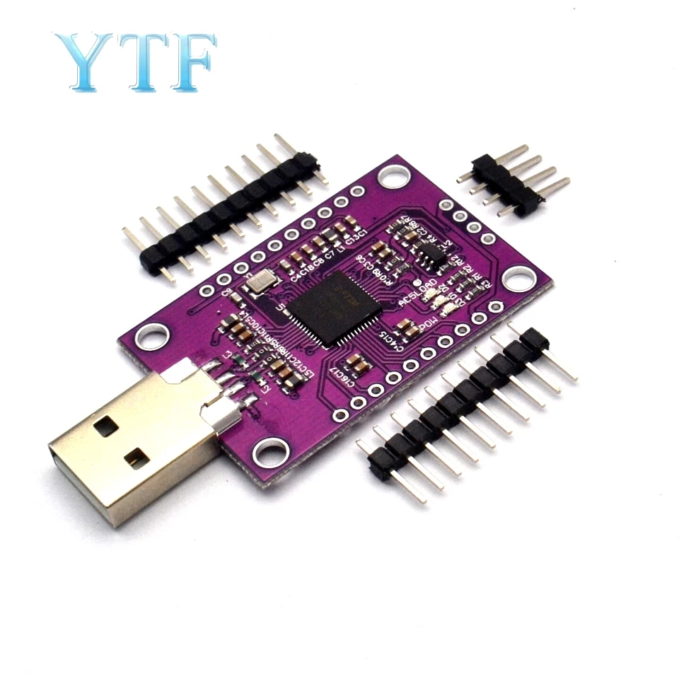 Многофункциональный высокоскоростной USB-модуль CJMCU FT232H для JTAG UART/ FIFO SPI/ I2C |