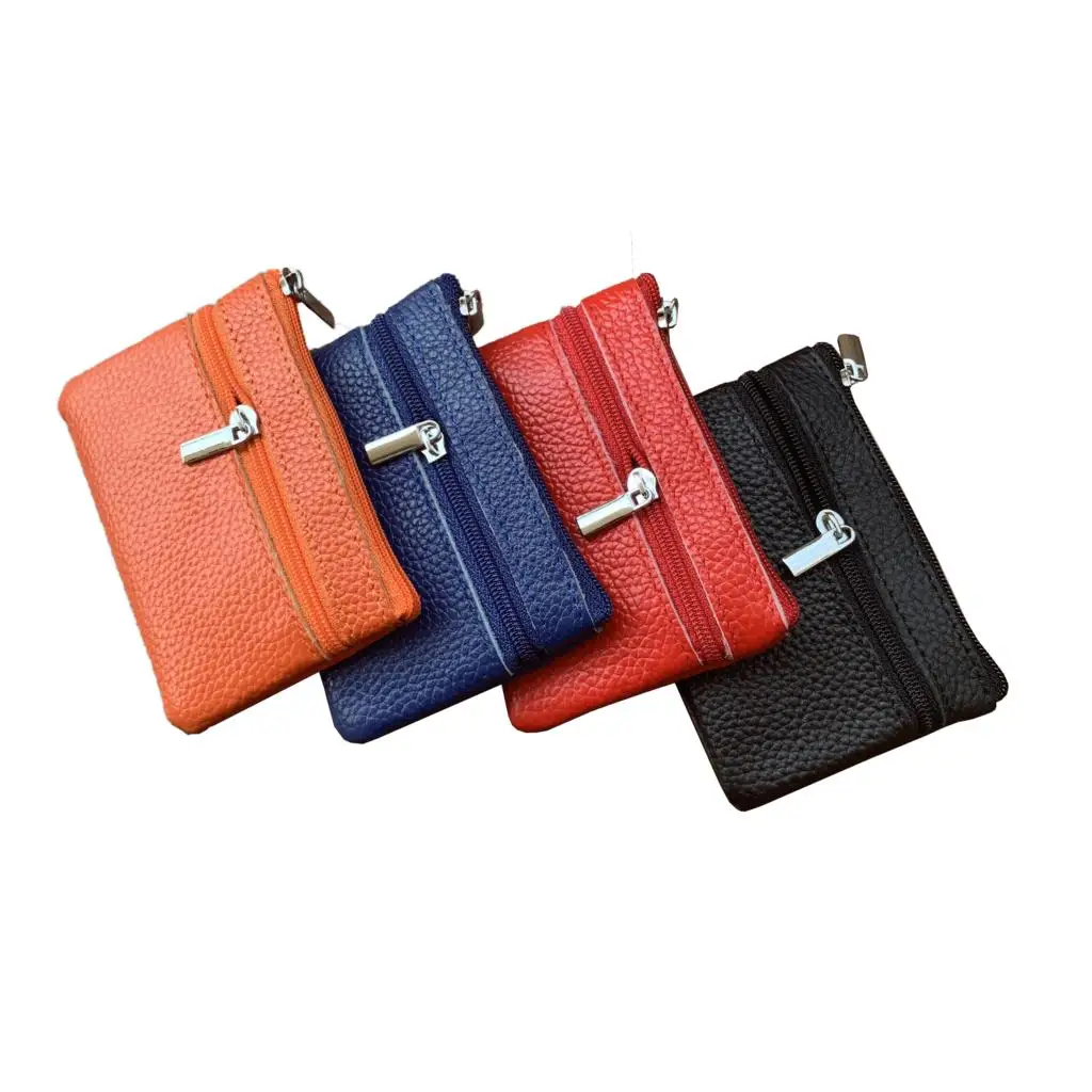 Кожаные Кошельки для монет женские маленькие сумки денег карманные кошельки