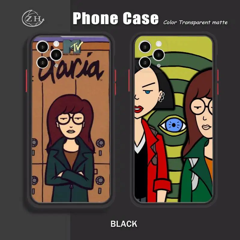 

Dariaes Phone Case Carcase Funda For Iphone Xr X Xs 6 7 8 11 12 Mini Plus Pro Max Case Mobile Shell Matte