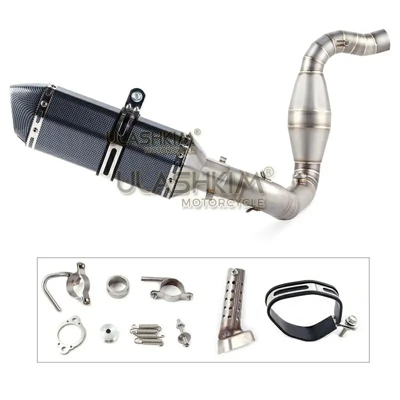 Мотоцикл Полная система выхлопной глушитель слипоны для bmw G310R G 310R средняя