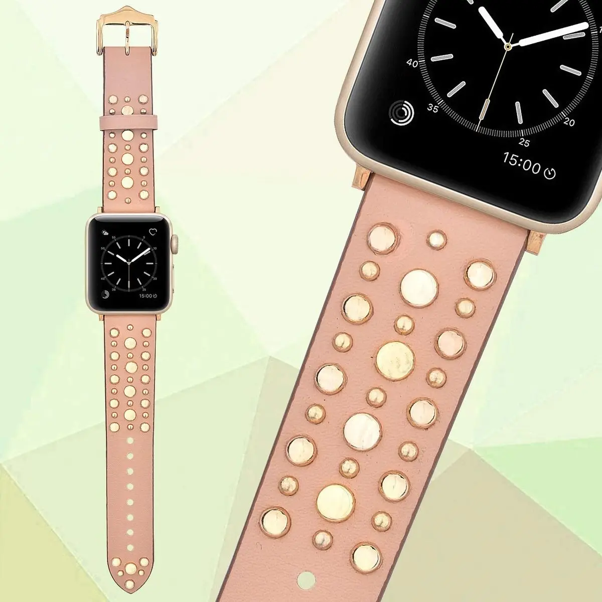 Ремешок кожаный для apple watch band 44 мм 42 40 38 iWatch Series 5 4 3 2 1|Ремешки часов| |