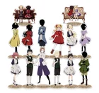 Аниме тени дом Emilyko фигурка на акриловой подставке модель пластина Дисплей стол платье для костюмированной вечеринки с единорогом аксессуары мультфильм подарки на день рождения