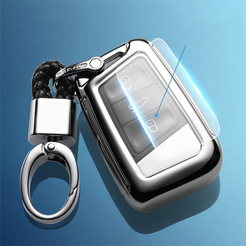 Новый жесткий ТПУ чехол для ключа автомобиля полное покрытие Volkswagen VW Tiguan MK2 Magotan