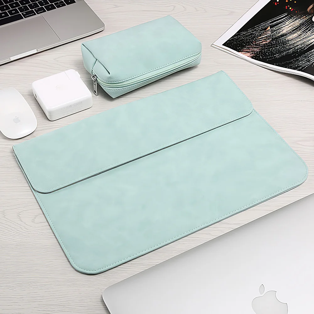 Ультратонкая матовая сумка для ноутбука с магнитной застежкой Macbook 12 Pro 13 15 Air 11 3 4