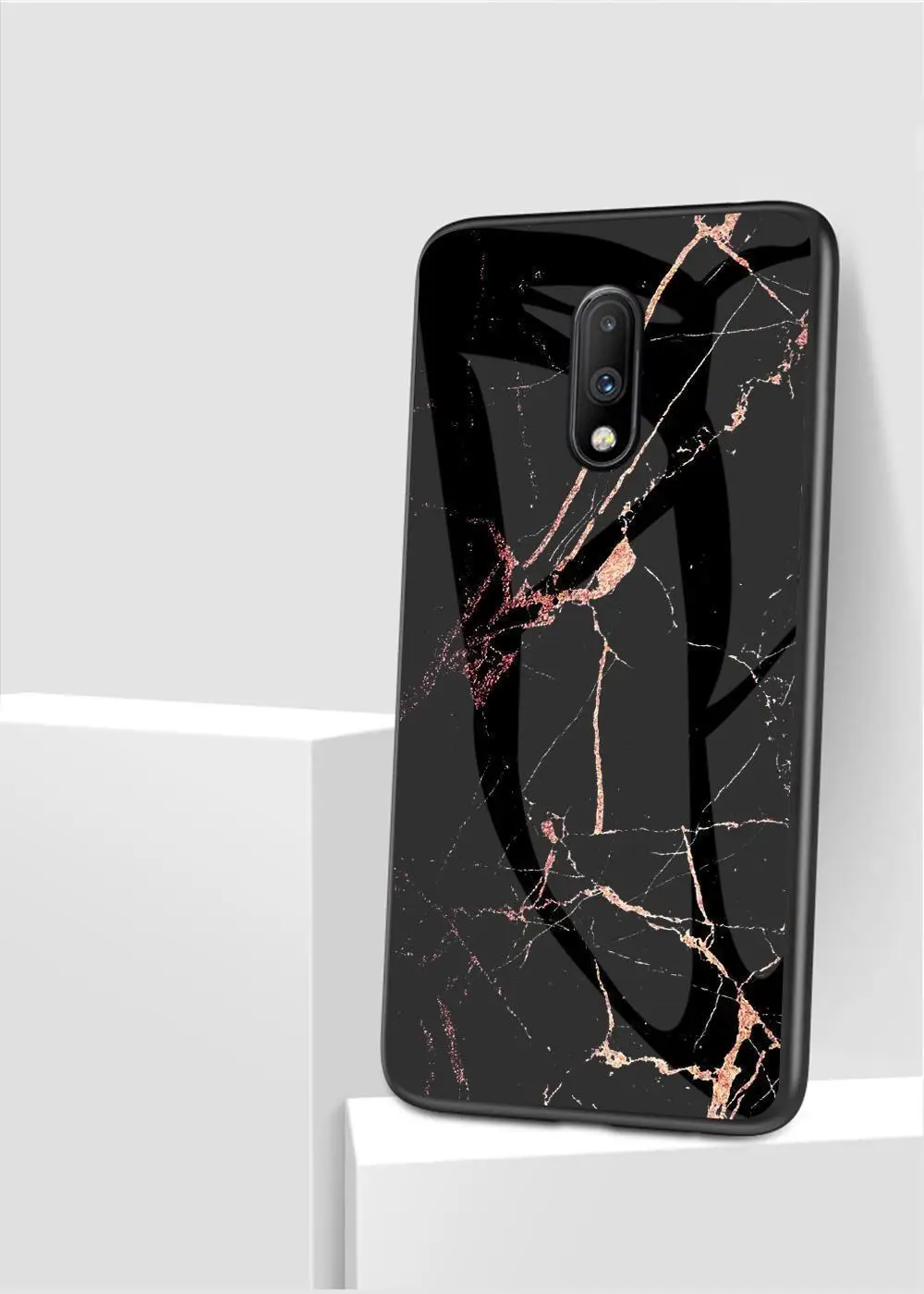 Роскошный Мраморный чехол из закаленного стекла для Oneplus 7TPro чехол для Oneplus 7T 7 Pro Ультратонкий чехол для One Plus 7 6 6T 5 5T 1+ 7 Чехол
