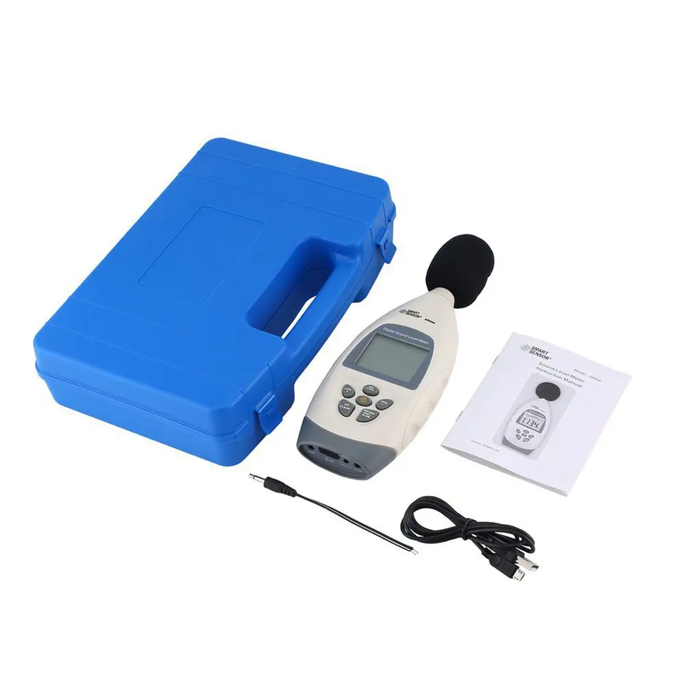 

Sound Level Meters Decibel Meter Logger Noise Audio Detector Digital Diagnostic-tool Automotive 30~130db AR844