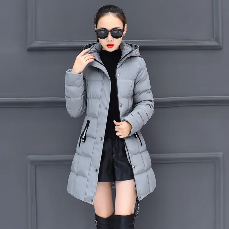 

Зимняя куртка KMETRAM, Женская парка с капюшоном, женское пуховое хлопковое корейское длинное пальто, женские парки размера плюс 5xl, Casaco Feminino ...