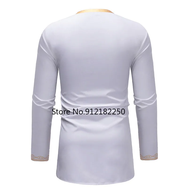 Африканская Мужская одежда рубашка Дашики традиционная африканская футболка с