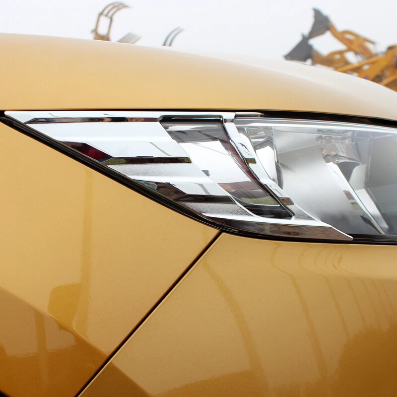 Для Nissan QASHQAI J11 Автомобильные аксессуары Фары бровей Веки ABS Хромированная